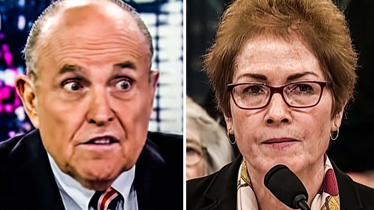 Evidence Confirms Rudy Giuliani Had Someone Spy On Ukraine Ambassador - YouTube