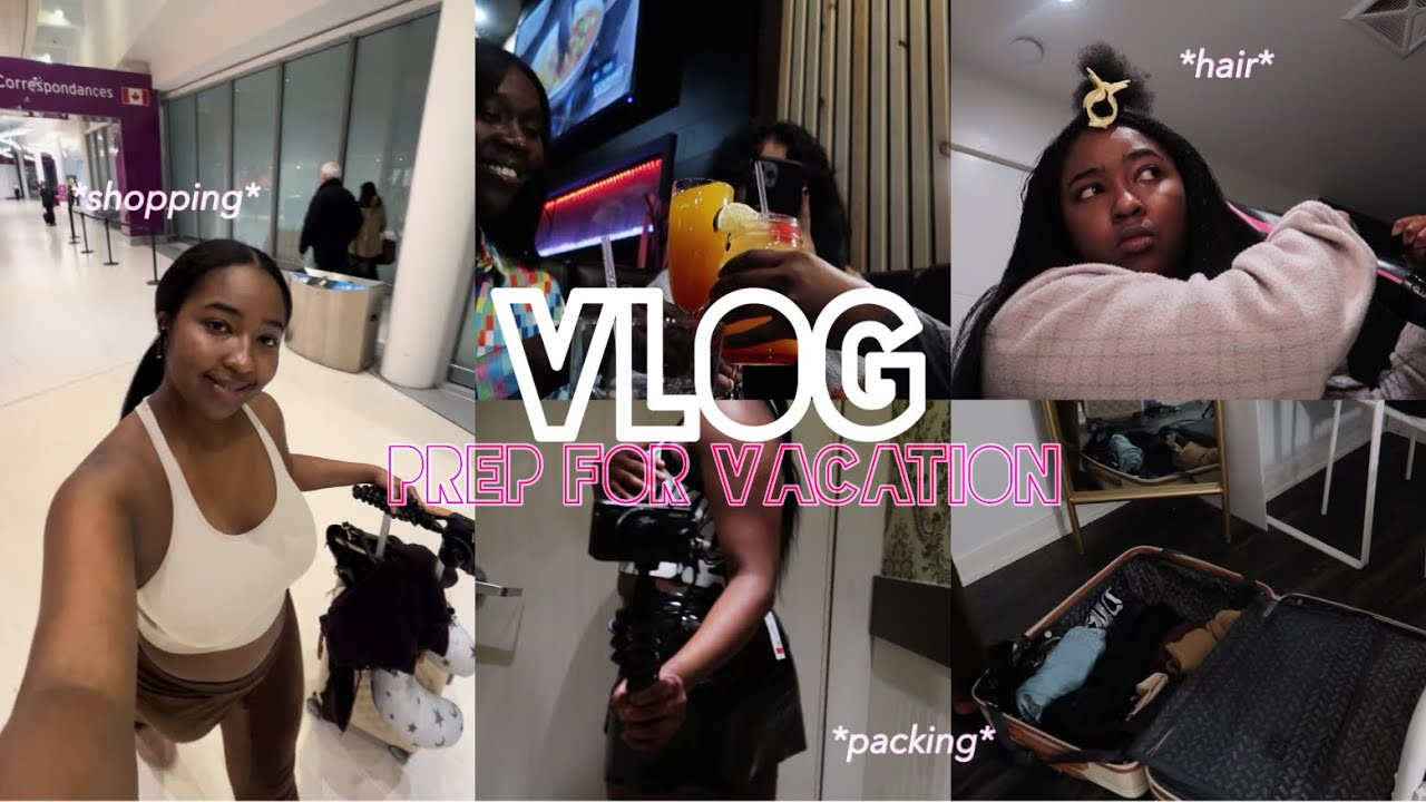 PREP WITH ME FOR VACATION | hair, shop, pack + more! | VLOG - YouTube