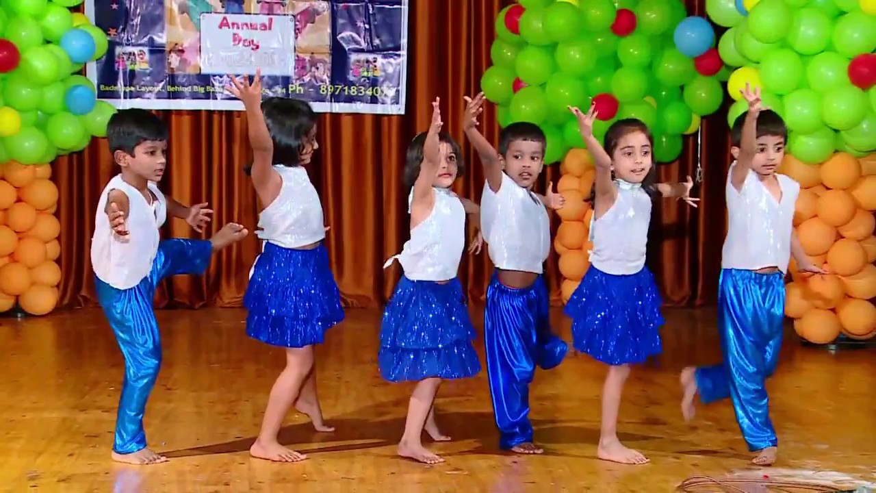 Hawa Hawa dance by Kushi Playhome 2017-18 - YouTube