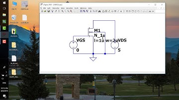 Lecture 10 - LTSpice simulation of NMOS PMOS IV curves (M2_v4)