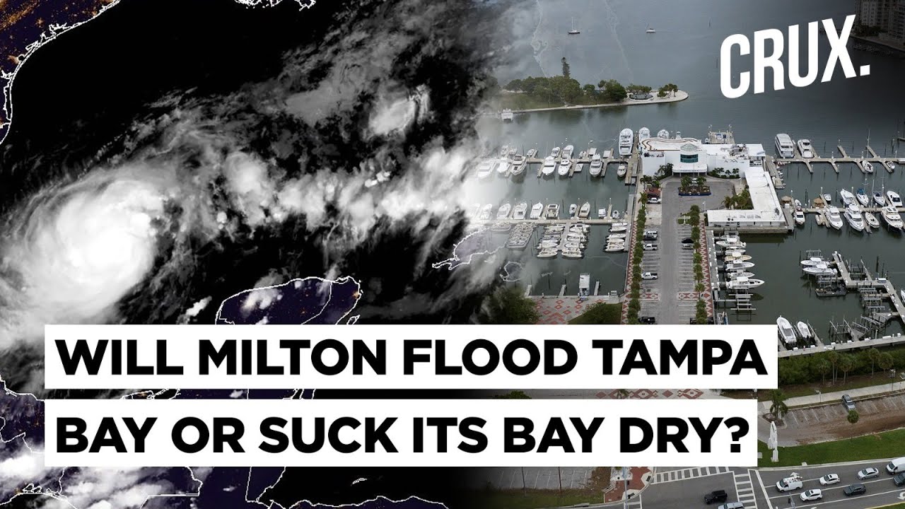 Biden Warns of “Worst Storm” As Florida Braces for Hurricane Milton, Tampa Bay Could be Sucked Dry