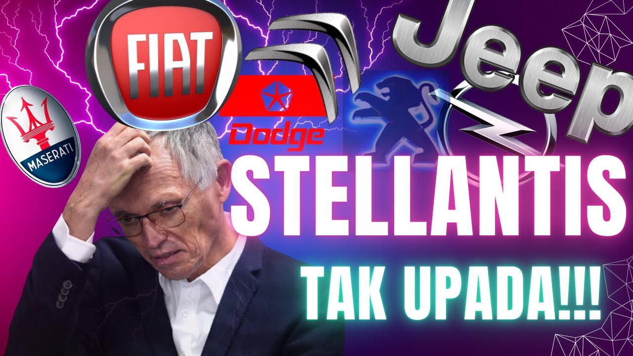 STELLANTIS upadnie? Fiat, Peugeot, Citroen, Opel i inne firmy na kursie do przepaści.