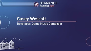 The Musical Possibilities of Starknet | Casey Wescott