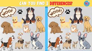 Only Sharp Eyes Can Find All 3 Differences! 👀 | 5 Hard Rounds
