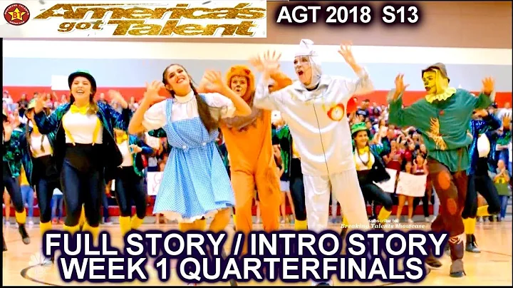 The PAC Dance Team FULL STORY / INTRO STORY America's Got Talent 2018 QUARTERFINALS 1 AGT