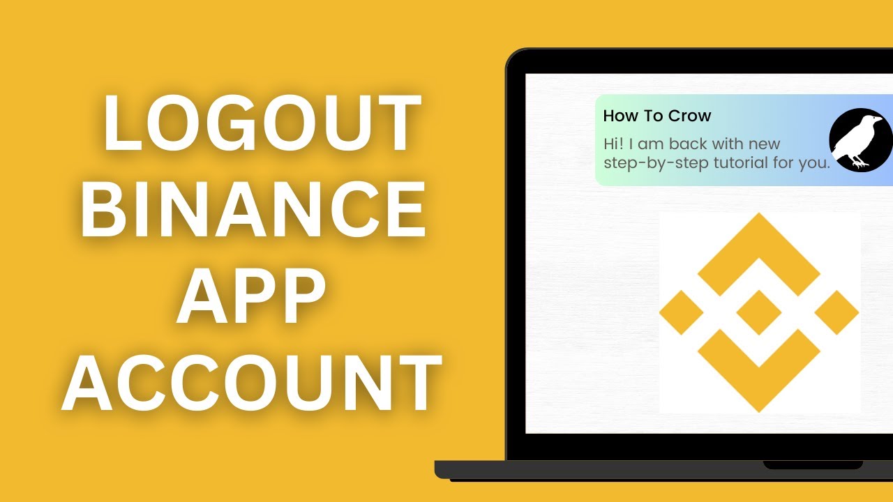 How to Logout Binance App Account