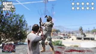 Gta 5 - Trevor's Ten Star Cop Battle