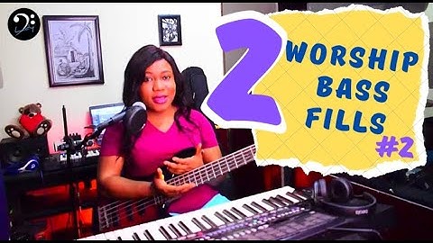 2 Worship Bass Fills #02 Bass Tutorial | 