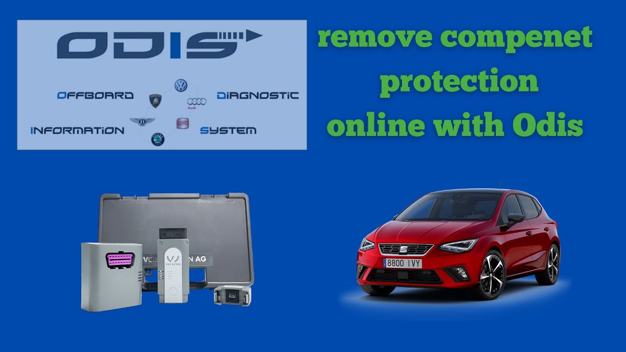 Seat ibiza 2021 compenet protection programming online with ODIS
