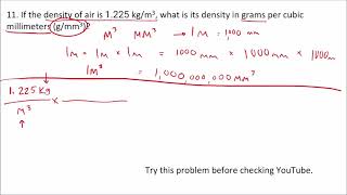 summer work 6b slide 60 dimensional analysis cubic metric conversion  #11