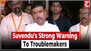 CM Suvendu Adhikari Sends Strong Law & Order Message, Responds to Humayun Kabir
