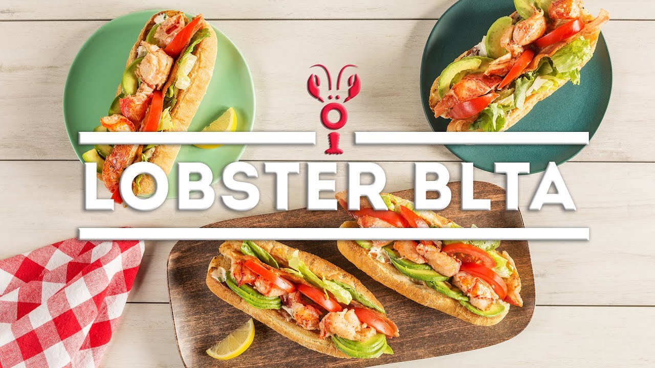 live lobster in fridge How To Make Lobster BLTA's | Maine Lobster Now Signature Recipe