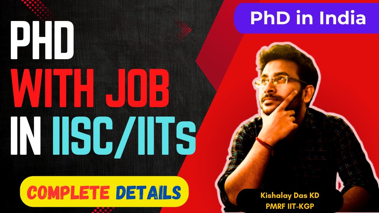HOW to Pursue a PhD While Working 💼🎓  | IITs/IISc  | 📋 Admission Process | 🔍 Detailed Discussion