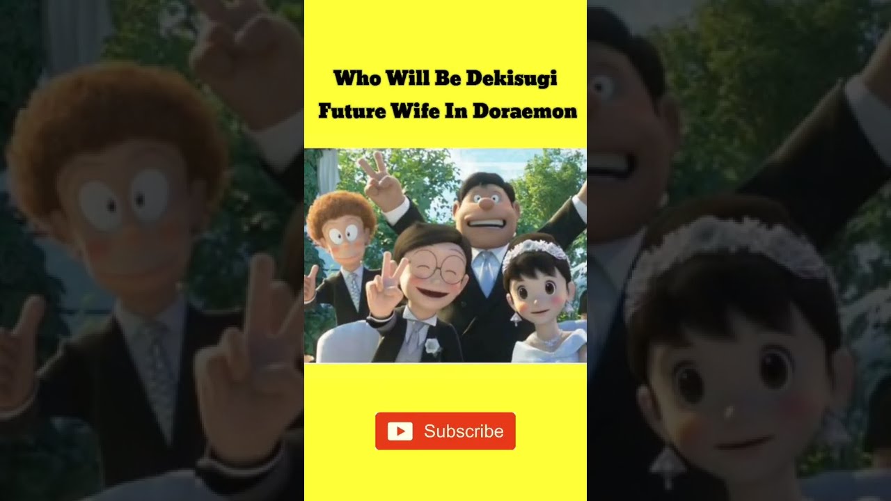 Who Will Be Dekisugi Future Wife In Doraemon Series| 