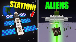 Minecraft: 10+ Space Build Hacks! [Part 2]