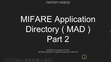 Mifare Application Directory - Part 2