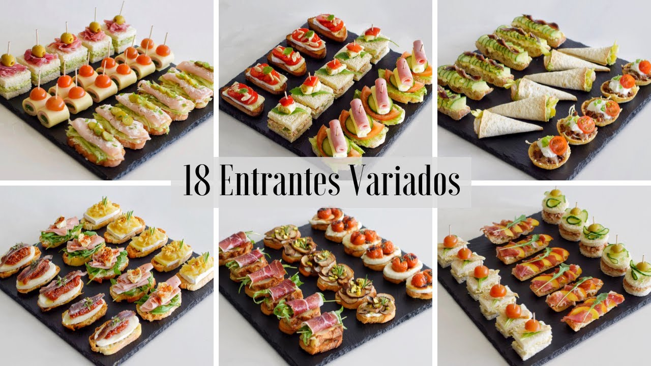 18 Deliciosas y Fáciles Recetas de CANAPÉS y ENTRANTES de Primavera | Recopilación | DarixLAB