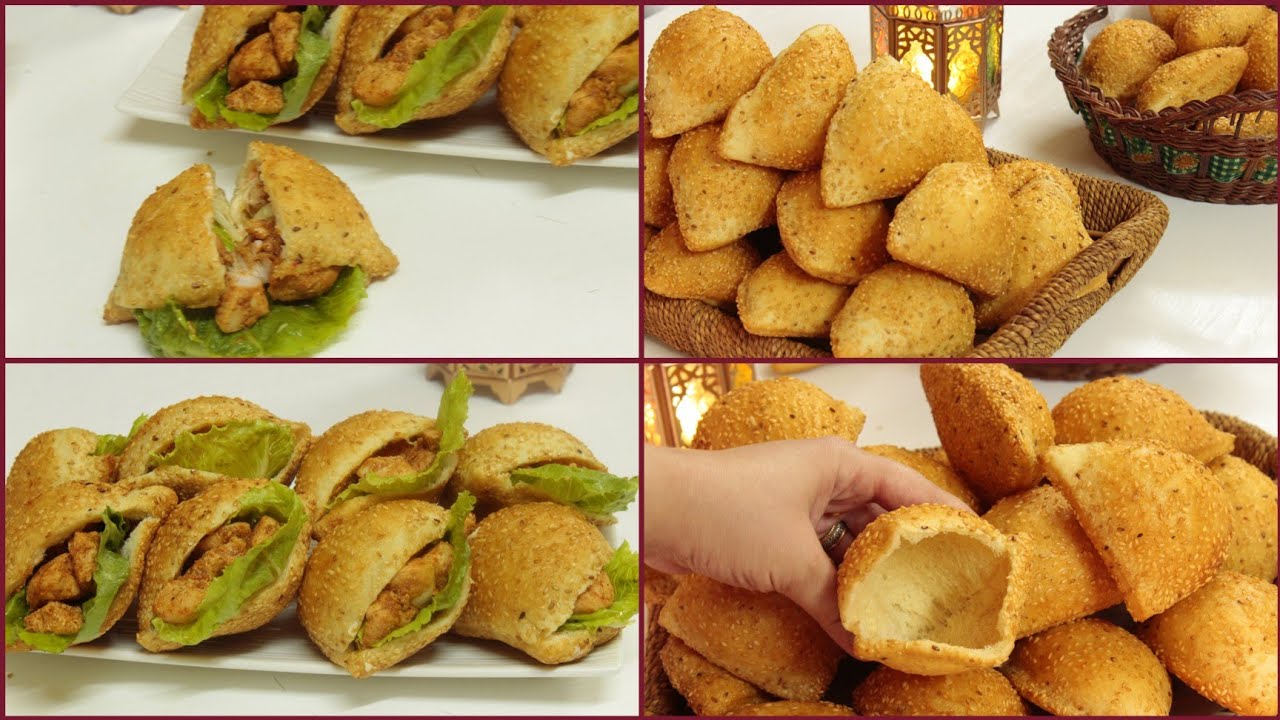 ألذ وجبة غدا ممكن تحضروها ..خبز طري بدون فرن مع  الدجاج بتتبيلة رهيبة!!