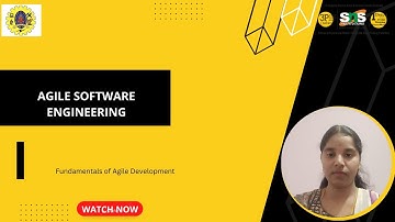 Fundamentals of Agile Development|Agile Software Engineering|SNS Institutions