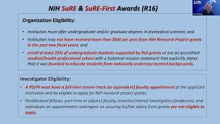 Virtual Seminar Series: April 6, 2022 – New NIH R16 Funding Mechanism