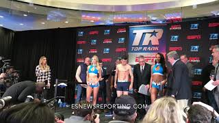 Michael Conlan Weigh In And Face Off - Esnews
