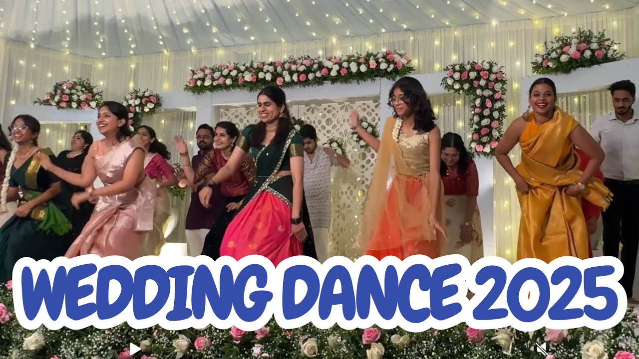 Kerala Wedding Dance 2025 l Geethika & Sonu