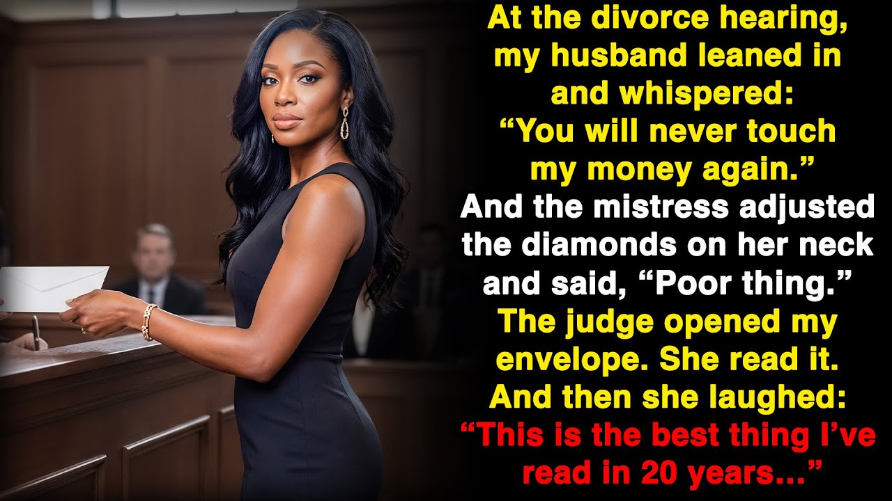 They came to destroy me in court — until the judge read my envelope aloud…