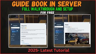 Guide Book Tutorial: Share Server Rules and Info Easily in FiveM | 2025