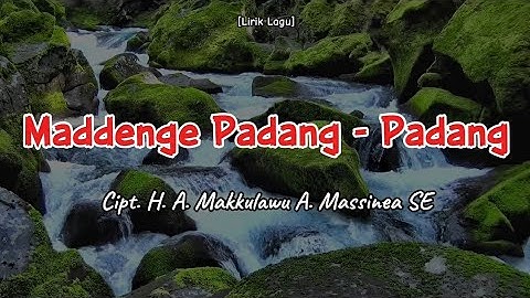 Maddenge Padang - Padang [LIRIK] Cover Andri Khan