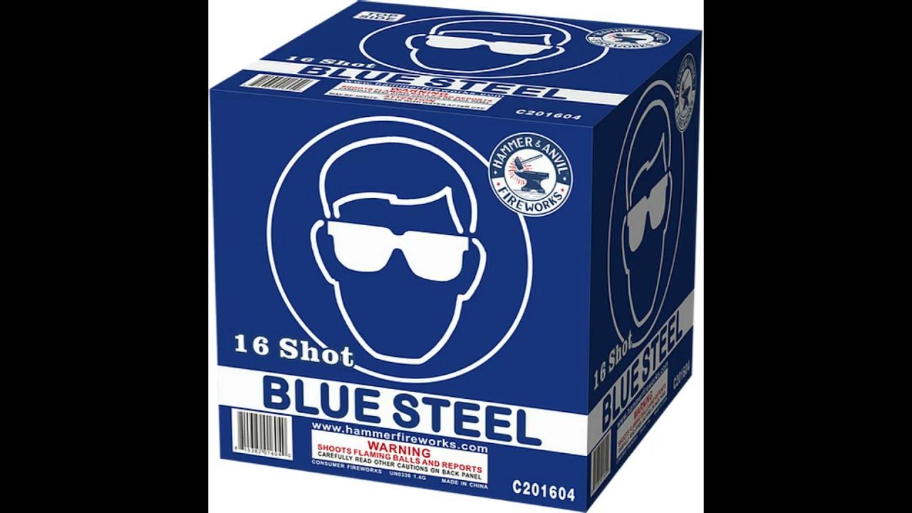 Blue Steel Hammer and Anvil Fireworks YouTube