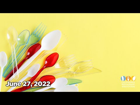 REMINDER: Distribution of single-use utensils - YouTube