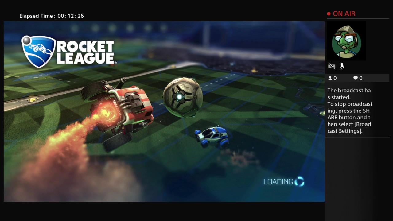 Rocket League Brodcast w/ Brandon fern