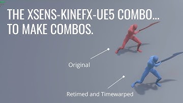 ▼ CRETE ▼ The Xsens, KINEFX, UE5 Combo to make... exactly that, combos.