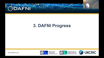 Brian Matthews, DAFNI, Introduction to DAFNI