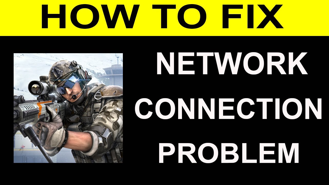 How To Fix Sniper Fury App Network Connection Problem Android & Ios | Sniper Fury No Internet Error