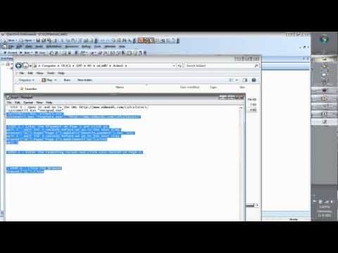 QTP Training Day 03  VB Scripting Descriptive Programming Frameworks
