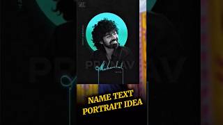 How To Create Name Text Portrait Photo Edit/Picsart Name Text Photo Editing/Photo Editing Tutorial