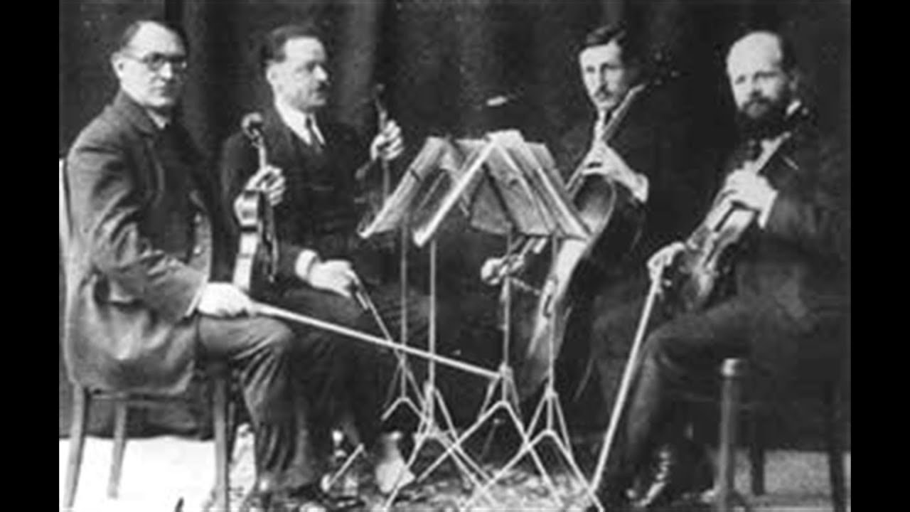 Capet String Quartet – Ravel: String Quartet (entire)