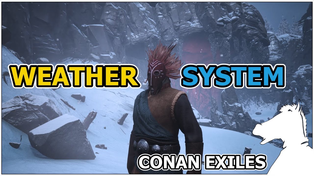 Let's look closer on Weather System CONAN EXILES The Frozen North