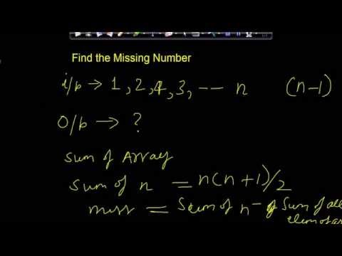 Find the Missing Number