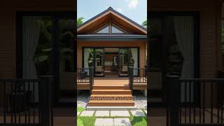 Rumah Kayu Modern Minimalis