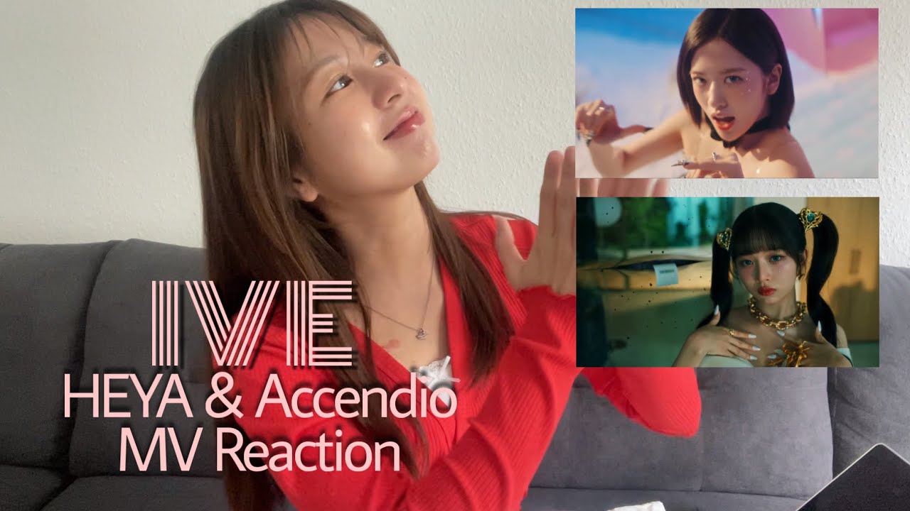 日本語 한글 eng) IVE 아이브 HEYA & Accendio MV Reaction 🤩
