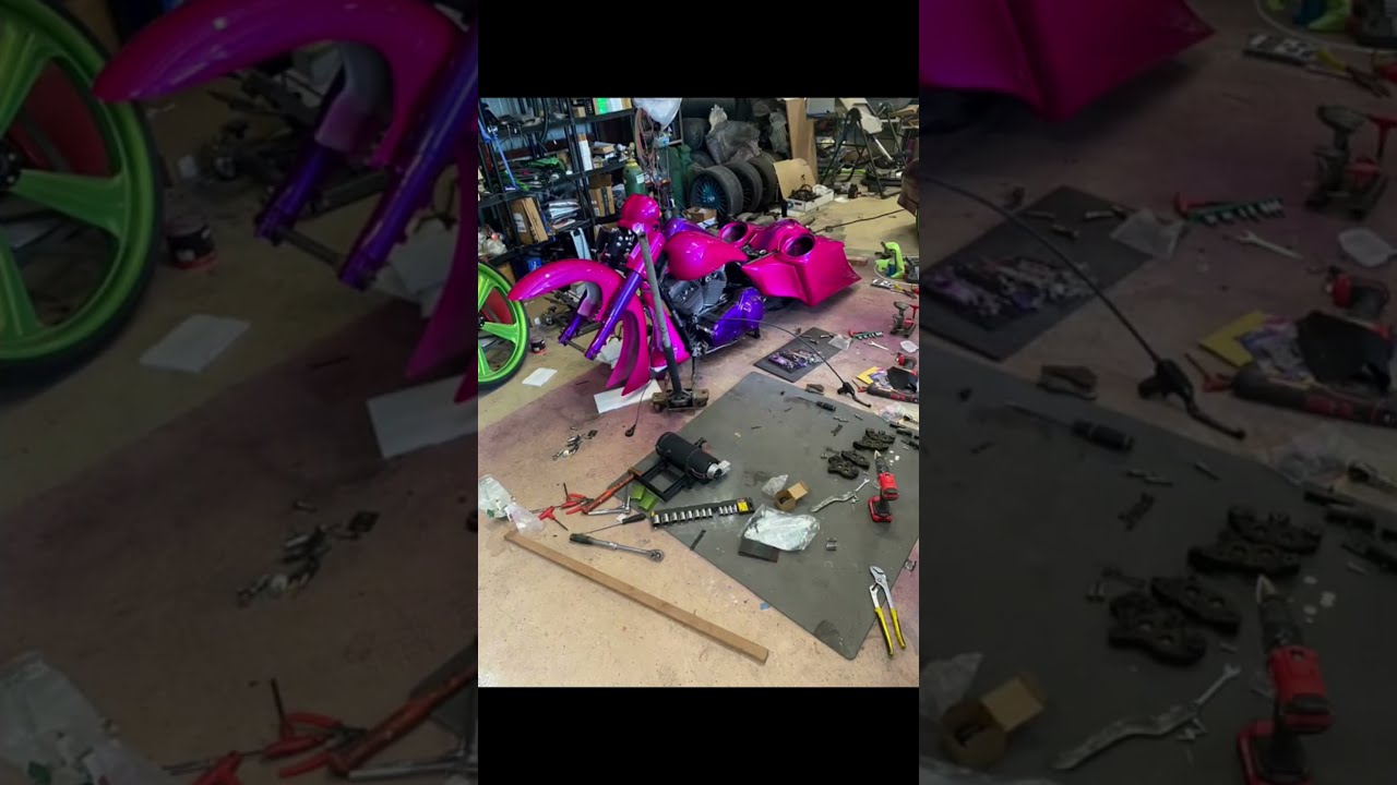 Harley Quinn Bagger Build PT 7