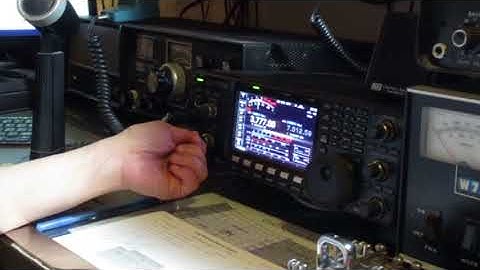 Recording My Signal via KFS Web SDR on 3777 KHZ