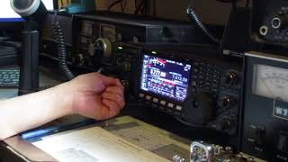 Recording My Signal via KFS Web SDR on 3777 KHZ