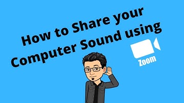 How to Share your Computer Sound on Zoom