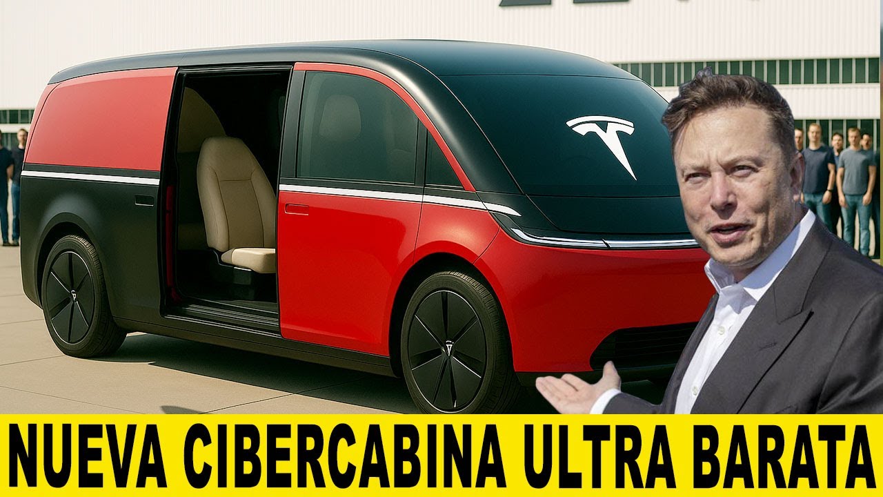 ¡Elon Musk confirma que Tesla está construyendo una minivan! ¡El mejor  CyberSUV de más de 7 plazas!