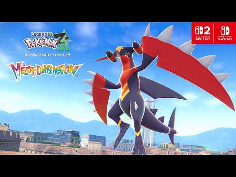 Légendes Pokémon : Z-A – Méga-Dimension | Voici Méga-Carchacrok Z ! 💥