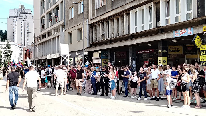 Istorijski protest u Užicu. Uživo prenos