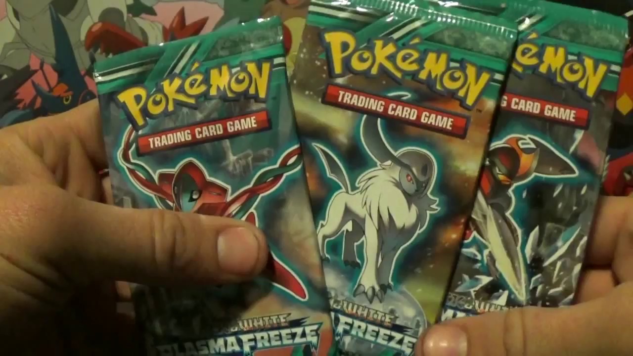 Pokemon Plasma Freeze Booster Pack Opening
